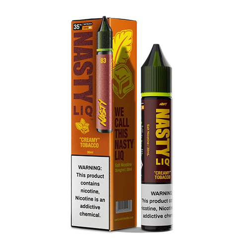 nasty-liq-salts-creamy-tobacco-35mg-30ml nasty liq salts creamy tobacco 35mg 30ml